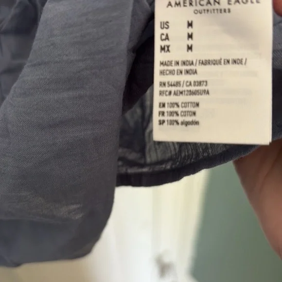 American Eagle Ruffle Tank - Picture 2 of 2